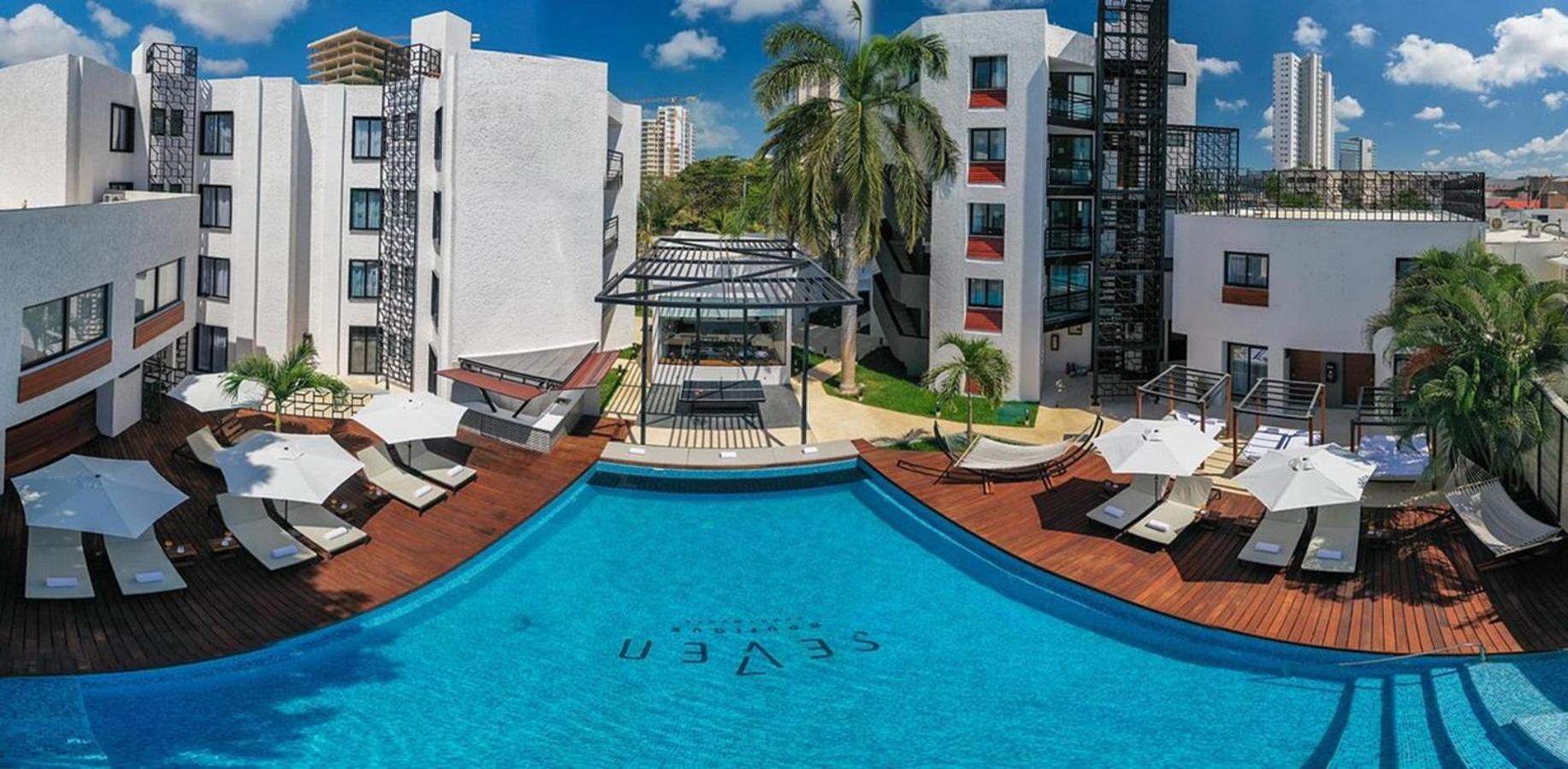 Seven Boutique Apartments Cancun Dış mekan fotoğraf